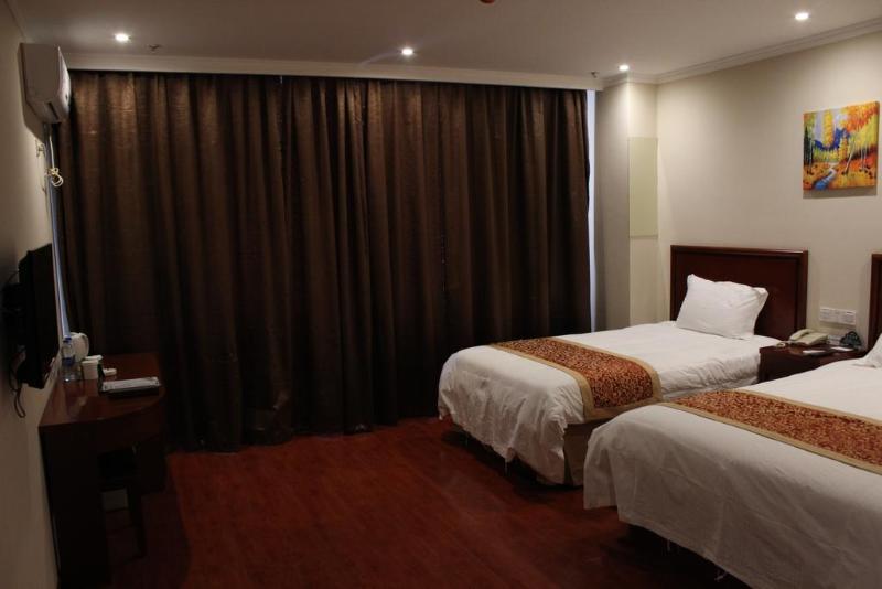 Greentree Inn Shanghai Pudong Airport Huaxia East Road Railway Station Shell Hotel Exterior foto